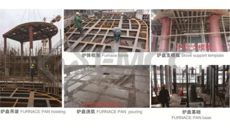 Reactor masonry furnace structure